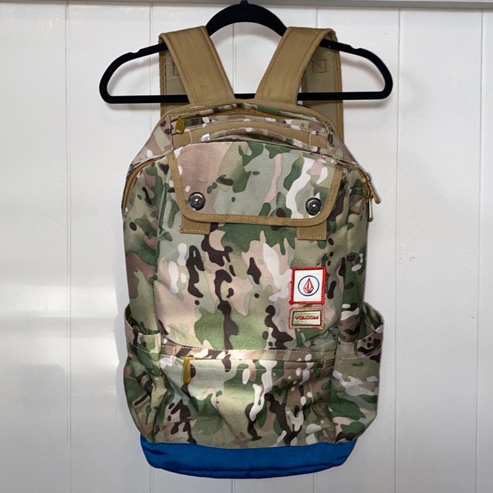 Volcom Camouflage Back Pack